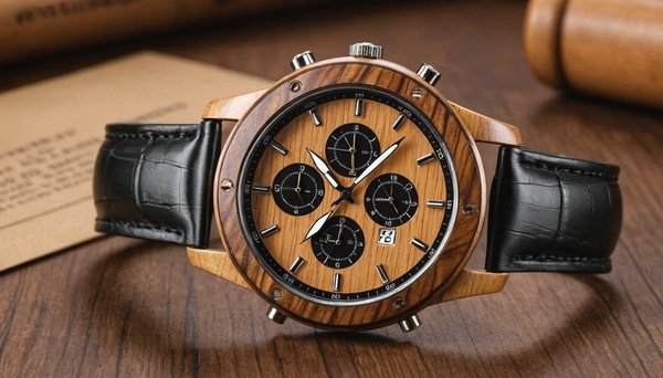 Montre en bois homme : l'élégance personnalisée à petit prix !